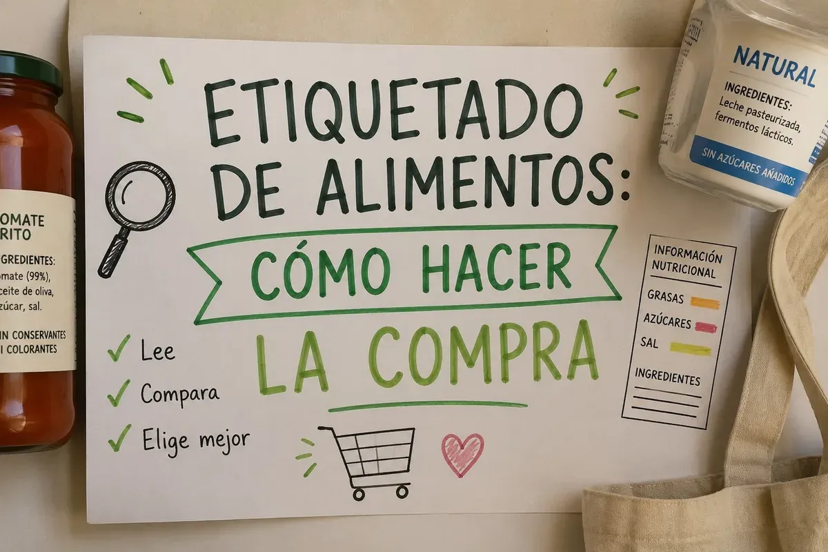 Guía para leer el etiquetado de alimentos y comprar mejor